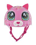 BELL Kerékpáros sisak - ASTRO CAT - rózsaszín