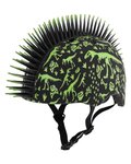 BELL Kerékpáros sisak - T-REX - fekete/zöld
