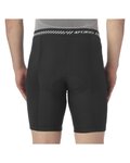 GIRO Rövid kerékpáros nadrág kantár nélkül - ARC SHORT PLUS LINER - fekete