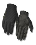GIRO Kerékpáros kesztyű hosszú ujjal - RIVET CS - fekete