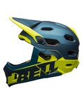 BELL Kerékpáros sisak - SUPER DH SPHERICAL - kék/sárga