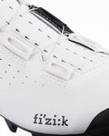 FIZIK Kerékpáros cipő - VENTO X3 OVERCURVE - fehér/fekete