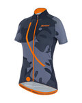 SANTINI Rövid ujjú kerékpáros mez - GIADA MAUI LADY - színes/kék