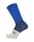 SANTINI Klasszikus kerékpáros zokni - BENGAL - kék/fehér