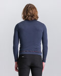 SANTINI Hosszú ujjú kerékpáros póló - IMPETUS - kék
