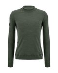SANTINI Hosszú ujjú kerékpáros póló - IMPETUS - zöld