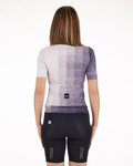 SANTINI Rövid ujjú kerékpáros mez - PAWS FORMA - lila