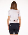 SANTINI Rövid ujjú kerékpáros mez - OMBRA - fehér