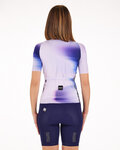 SANTINI Rövid ujjú kerékpáros mez - OMBRA - lila