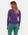 SANTINI Hosszú ujjú kerékpáros mez - RTR - lila