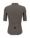 SANTINI Rövid ujjú kerékpáros mez - SENSATION - szürke