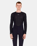 SANTINI Hosszú ujjú kerékpáros póló - DRY - fekete