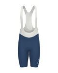 SANTINI Rövid kerékpáros nadrág kantárral - AERO RACE - kék
