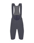 SANTINI Rövid kerékpáros nadrág kantárral - RTR - szürke