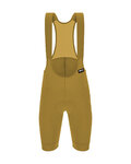 SANTINI Rövid kerékpáros nadrág kantárral - RTR - sárga