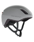 SCOTT Kerékpáros sisak - DOPPIO - ezüst/szürke