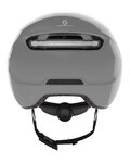 SCOTT Kerékpáros sisak - DOPPIO - ezüst/szürke