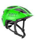 SCOTT Kerékpáros sisak - KID SPUNTO - zöld