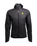 SCOTT vízálló kabát - RC RUN WP - fekete/sárga