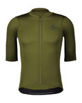 SCOTT Rövid ujjú kerékpáros mez - PREMIUM - zöld