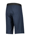 SCOTT Rövid kerékpáros nadrág kantár nélkül - VERTIC W/PAD - kék