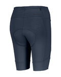 SCOTT Rövid kerékpáros nadrág kantár nélkül - ENDURANCE 10 +++ W - kék