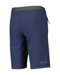 SCOTT Rövid kerékpáros nadrág kantár nélkül - TRAIL 10 LS/FIT W/PAD JR - kék