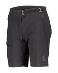 SCOTT Rövid kerékpáros nadrág kantár nélkül - EXPLORAIR LIGHT - fekete