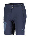 SCOTT Rövid kerékpáros nadrág kantár nélkül - EXPLORAIR LIGHT W - kék