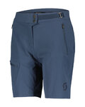 SCOTT Rövid kerékpáros nadrág kantár nélkül - EXPLORAIR LIGHT W - világoskék