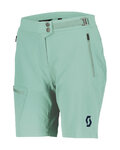 SCOTT Rövid kerékpáros nadrág kantár nélkül - EXPLORAIR LIGHT W - zöld