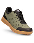 SCOTT Kerékpáros cipő - MTB SHR-ALP FLAT LACE - zöld/fekete
