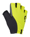 SCOTT Kerékpáros kesztyű rövid ujjal - RC ULTIMATE GRAPHENE - sárga/fekete