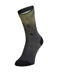 SCOTT Klasszikus kerékpáros zokni - TRAIL TREE CREW - zöld/fekete