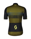 SCOTT Rövid ujjú kerékpáros mez - TEAM 10 - zöld