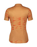 SCOTT Rövid ujjú kerékpáros mez - ENDURANCE 20 - narancssárga