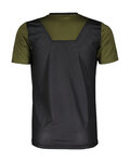 SCOTT Rövid ujjú kerékpáros mez - TRAIL VERTIC 10 SS JR - fekete/zöld