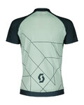 SCOTT Rövid ujjú kerékpáros mez - RC TEAM SS JR - világoszöld