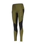 SCOTT Hosszú kerékpáros nadrág kantár nélkül - EXPLORAIR FULL W - zöld/fekete