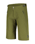 SCOTT Rövid kerékpáros nadrág kantár nélkül - TRAIL FLOW PRO - zöld