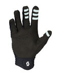 SCOTT Kerékpáros kesztyű hosszú ujjal - DH FACTORY - zöld/fekete