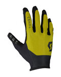 SCOTT Kerékpáros kesztyű hosszú ujjal - TRACTION - sárga/fekete