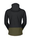 SCOTT Kerékpáros szélálló dzseki - EXPLORAIR SOFTSHELL SL - fekete/zöld