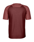 SCOTT Rövid ujjú kerékpáros póló - DEFINED MERINO SS - piros