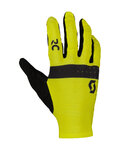 SCOTT Kerékpáros kesztyű hosszú ujjal - RC PRO LF - sárga/fekete