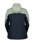 SCOTT Kerékpáros szélálló dzseki - EXPLORAIR LIGHT WB W - zöld/kék