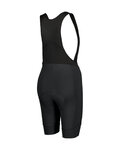 SCOTT Rövid kerékpáros nadrág kantárral - SCO BIB SHORTS ENDURANCE +++ W - fekete