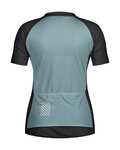 SCOTT Rövid ujjú kerékpáros mez - ENDURANCE 20 W - kék/fekete
