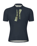 SCOTT Rövid ujjú kerékpáros mez - JUNIOR - kék/sárga