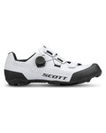 SCOTT Kerékpáros cipő - MTB TEAM BOA W - fehér/fekete